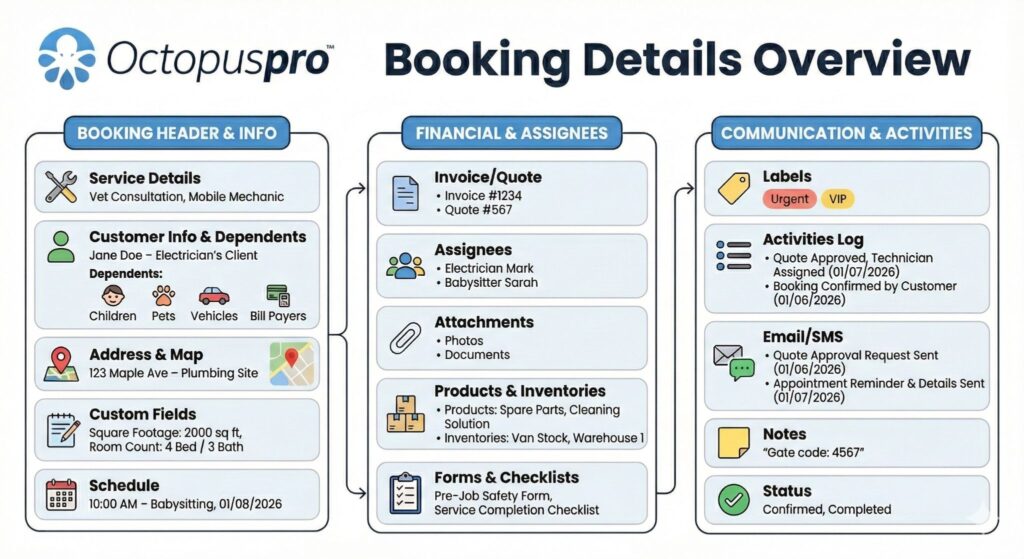 Online Booking & Appointment Scheduling Software - OctopusPro